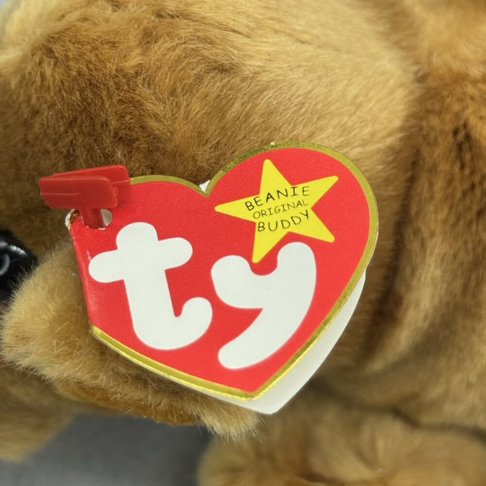 Vintage TY Beanie Buddies Humphrey Camel 1998 Brown Plush Stuffed Animal 11" - Picture 6 of 11